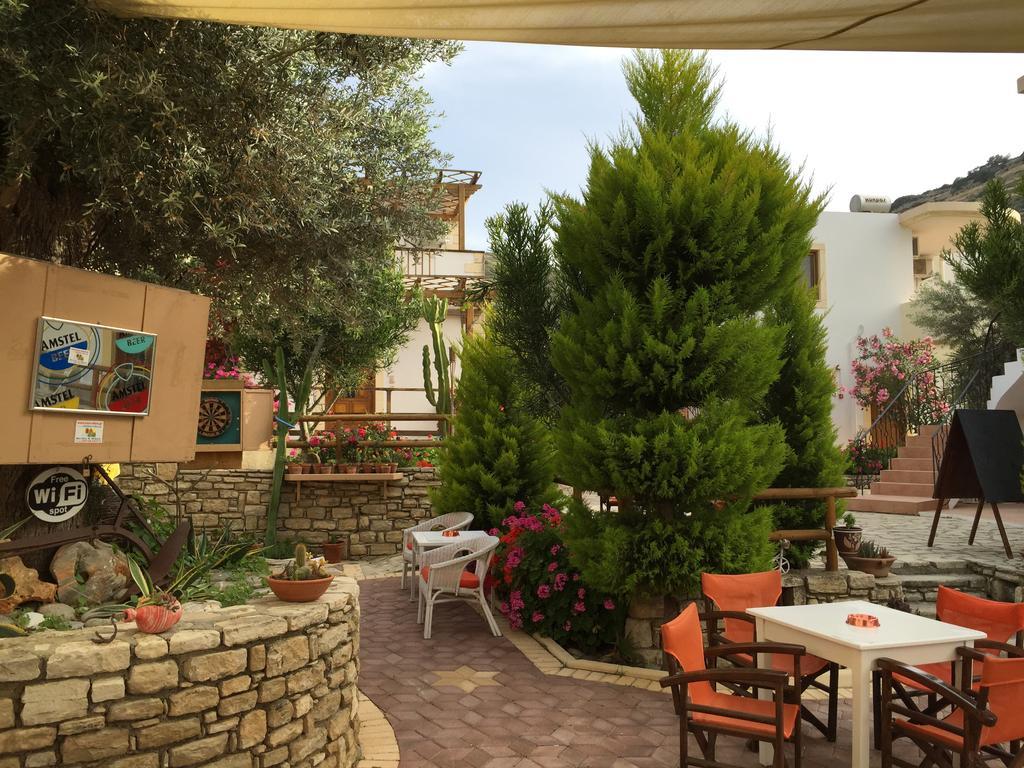 Vrisi Apartments & Villa Pitsidia Bagian luar foto